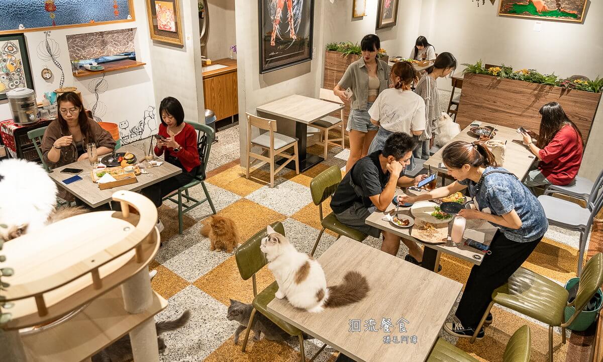 一中寵物餐廳,一中美食,一中街貓咪餐廳,一中餐廳,台中美食,台中餐廳,回流餐食,洄流餐食,洄流餐食菜單 @捲毛阿偉