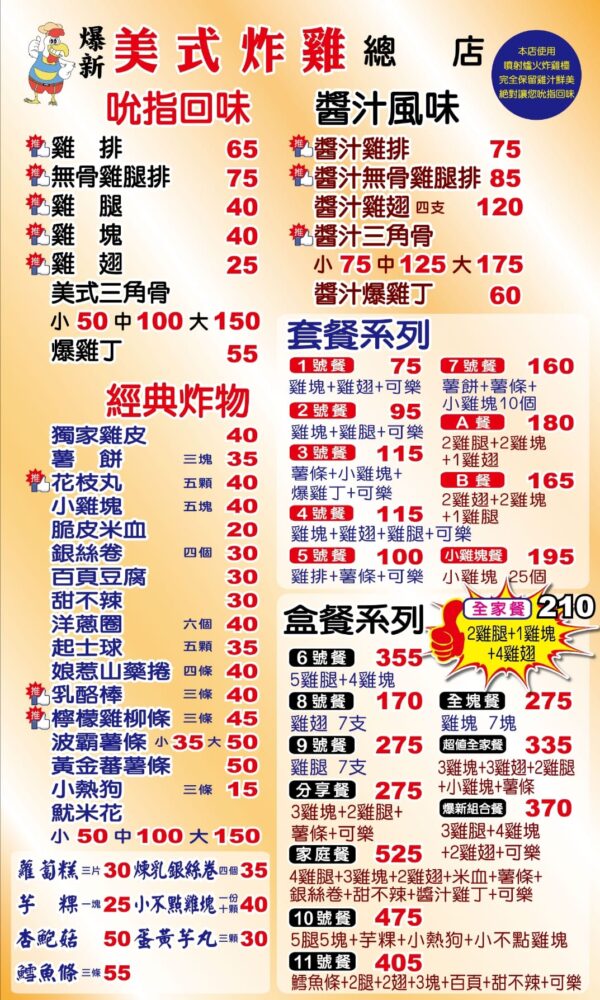 爆新美式炸雞｜台中潭子外帶美食傳奇！隱藏超深的超人氣炸雞店～ 1